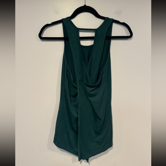 Teal Athleta open back tank top - Picture 3 of 3